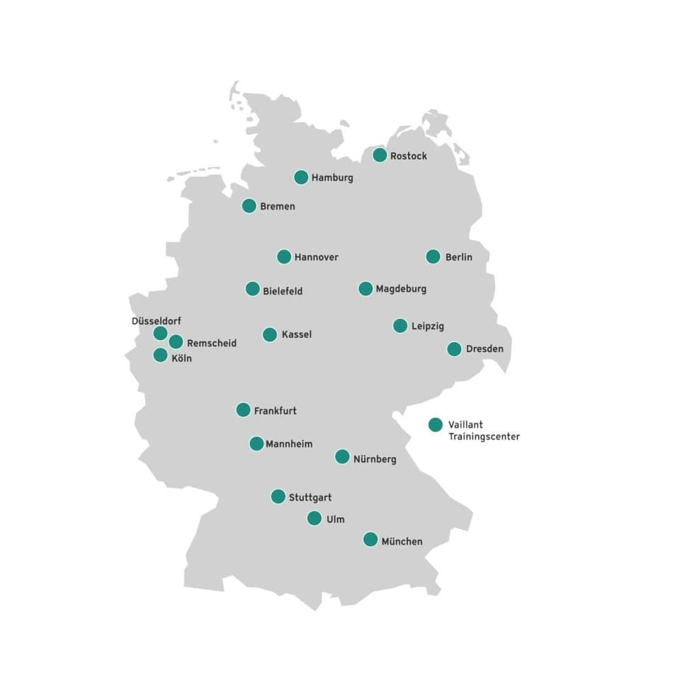 Vaillant Trainingsstandorte